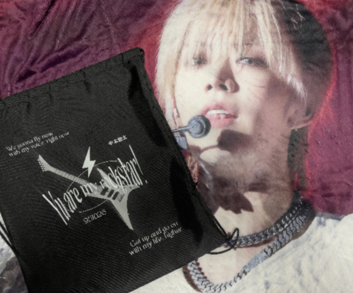 NCT YUTA yu are my rockstar🎸 GYM SACK